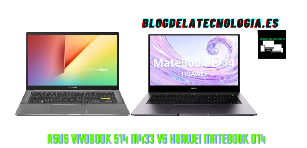 Asus Vivobook S14 M433 vs Huawei Matebook D14